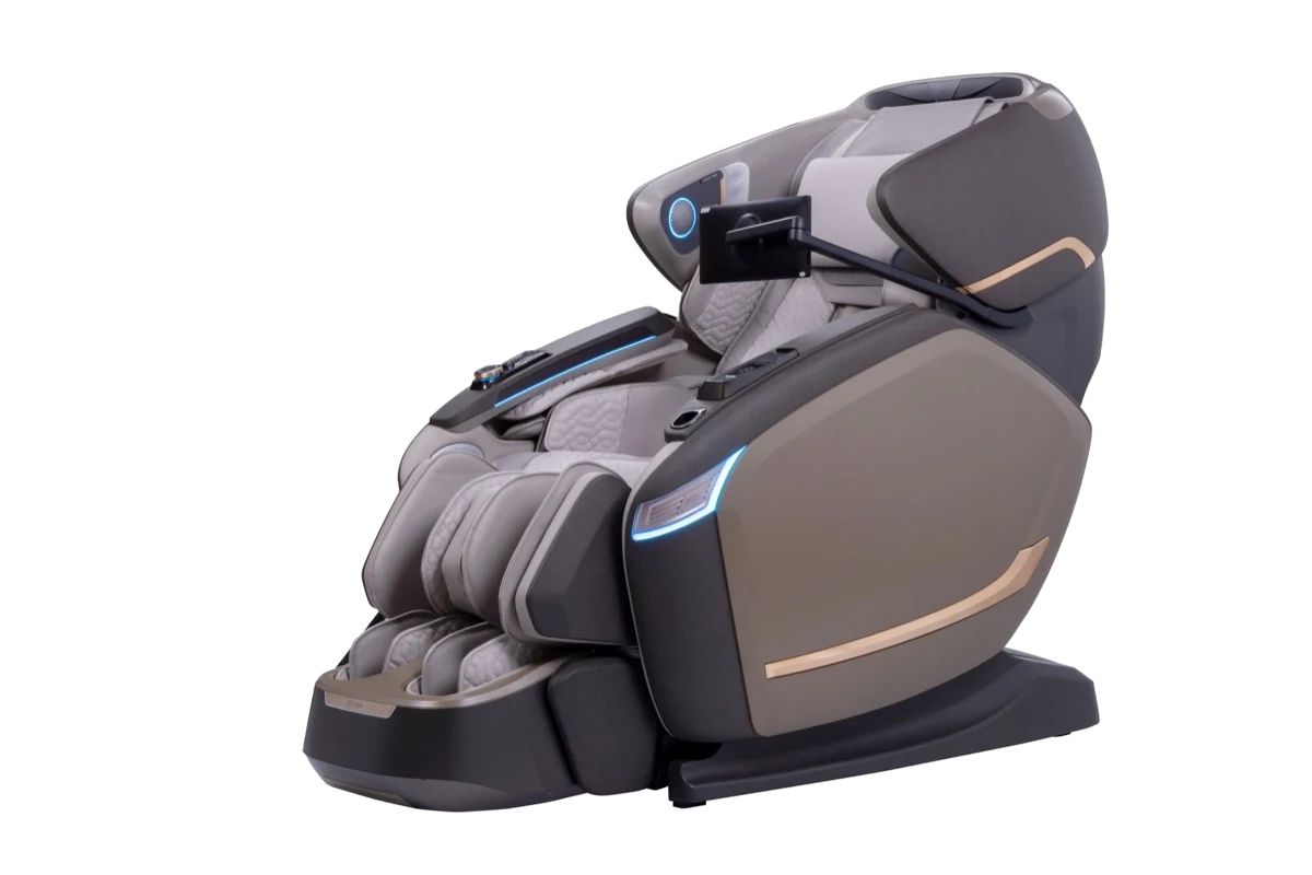 OGAWA Biovis OG-8638 Titanium Grey — full 3/4 view